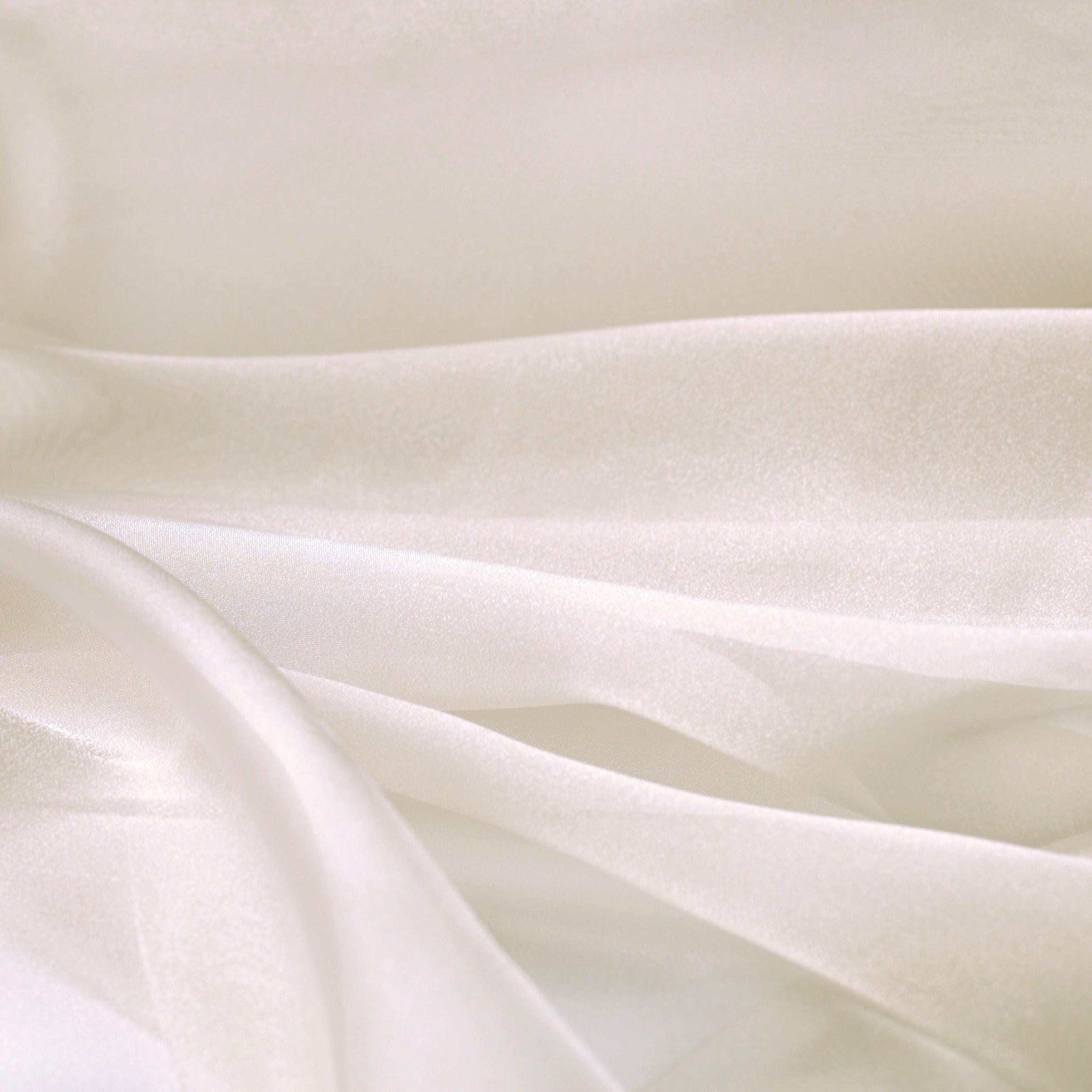 Silver & Gray Crystal Organdy Fabric – Sheer Organza 58/60" Yardage