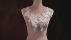 Ivory Bridal Lace Applique Pairs for Wedding & Prom Dresses – 6 Styles
