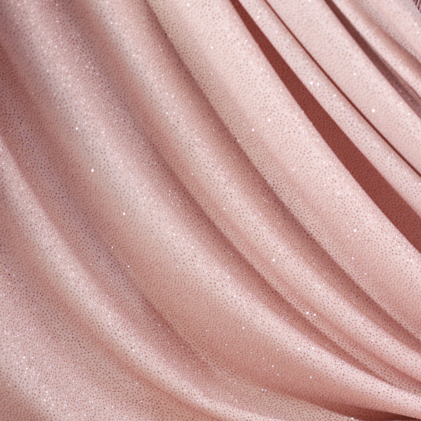 Glitter Spandex Knit Fabric: Shimmer Metallic 4-Way Stretch Material - 18 Colors